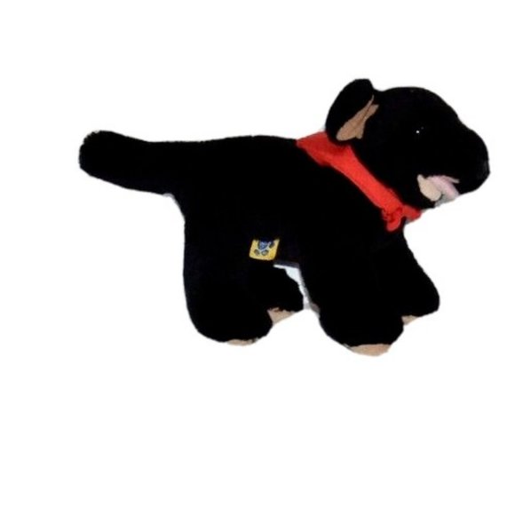 Build A Bear Promise Pets Kennel Pals Black Lab Puppy Dog 8" plush - Picture 2 of 6